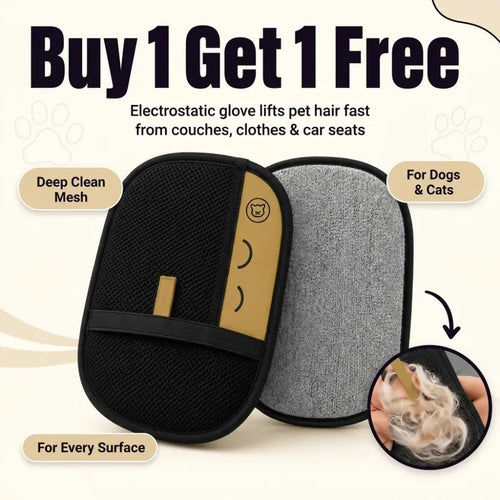 Pet Grooming Gloves ( 2PCS )