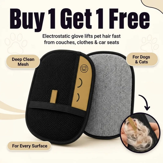 Pet Grooming Gloves ( 2PCS )